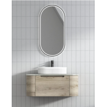 Aulic Vanity HAMILTON WALL HUNG 900mm with Flat stone top